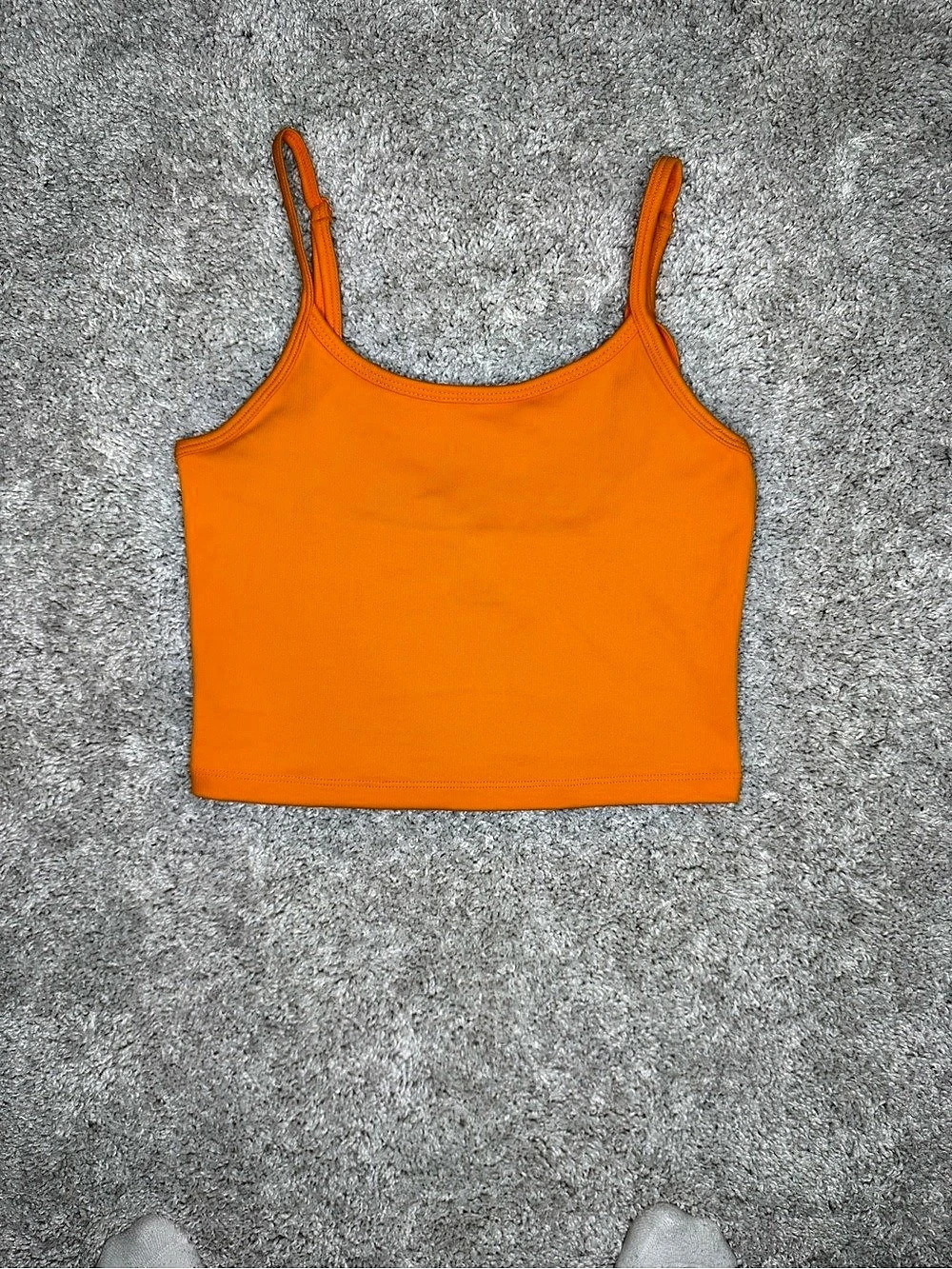 Balance Athletica Key Cropped Tank - Orange
